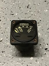 Vintage Simmonds Aircraft Hydraulic Reservoir Gauge Indicator EA102AN-52 picture