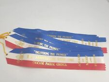 Vintage 1997 Boy Scout USA Award Of Merit And Honor Satin Ribbons lot of 10 New picture