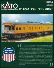 KATO N Gauge 10-706-4 EXCURSION TRAIN 7 CAR SET LOCOMOTIVE UNION PACIFIC JAPAN picture
