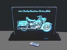 1965 Harley-Davidson Electra Glide Laser Etched LED Edge Lit Sign picture