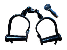 NEW Reproduction Hand Forged Medieval Dungeon Shackles Cuffs picture
