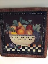 FRANKLIN MINT “FRUIT OF THE SPIRIT “LIMITED EDITION # RA6564 COLLECTOR PLATE picture