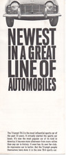 1968 Triumph TR-4 Sales Brochure - Vintage 2A picture