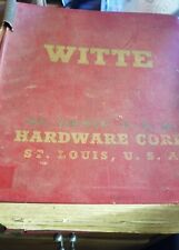 1962 Witte Hardware St Louis Vintage Advertising Catalog picture