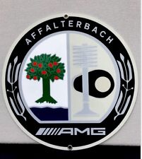 AMG Mercedes Vintage Logo Reproduction Garage Sign picture