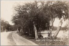 1914 DETROIT, Minnesota RPPC Photo Postcard 