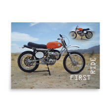 AJS Stormer 410 Vintage Motorcycle Premium Luster Poster, 24