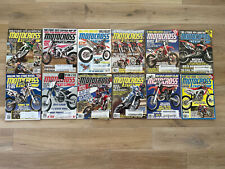Motocross Action Magazine Full Year 2013     12 Issues picture