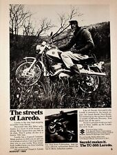 1968 Suzuki TC-305 Laredo Scrambler - Vintage Motorcycle Ad picture