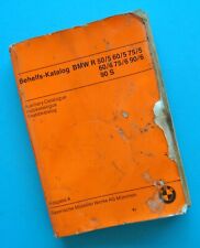 Original BMW Motorcycle Parts Catalog Manual Book R50/5 R60/5 R75/5 R75/6 R90/6 picture