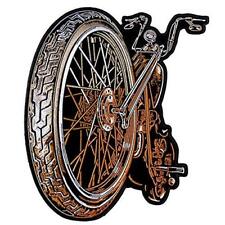 BIG BIKE MOTORCYCLE WHEEL PATCH #7970 hat jacket patches novelty 5 INCH BIKER picture