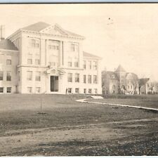 c1907 Beaver Dam, WI RPPC Linfield Hall Wayland Academy University Postcard A44 picture