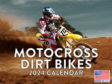 Motocross Dirt Bikes 2024 Wall Calendar picture