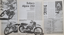 1973 Bultaco 250 Alpina 4p test Print Article picture