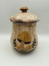 Vintage Arnel’s Large Ceramic Mushroom Canister 10” Cookie Jar picture