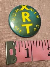 WXRT Summer Of 93 Pinback Vintage Advertising Chicago, IL radio station  picture
