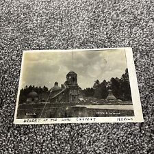 Vintage Real Photo Postcard Convento Del Desierto De Los Leones Mexico RPPC picture