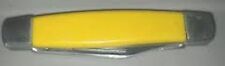 Authentic 1960s Collectors Yellow BMW Solingen Stockman Folding Pocket Knife picture
