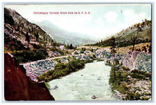c1910 Picturesque Truckee River View on S.P.R.R. Unposted Antique Postcard picture