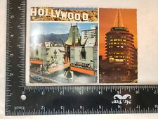 Mann's Chinese Theater capitol Records Hollywood California Chrome Postcard picture