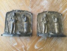 HEAVY METAL VINTAGE BOOKENDS.  NEW LOWER PRICE picture