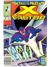 Marvel X-FACTOR (1988) #24 NEWSSTAND Key 1st ARCHANGEL App FN (6.0) Ships FREE picture