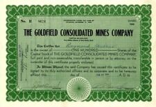Goldfield Consolidated Mines Co. - Mining Stocks picture