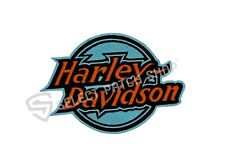 New Harley Davidson Classis Orange Motorcycle Jacket Vest Embroidered 5