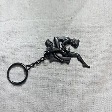 Taiwan Vintage Naughty Sexual  Mechanical Keychain 69 Sixty Nine Lovers picture
