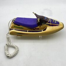 Vintage Telemania Kawasaki Jet Ski Push Button Telephone Untested 90s Water picture