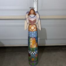 Rare Jim Shore Heartwood Creek Singing Makes The Heart Glad Angel 28” Figurine picture