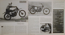1971 Suzuki TM 400R 5pg Motorcycle Test article picture