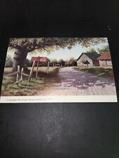 Frame House Gallery 6x4 Vintage Jim Harrison Burma Shave Postcard picture
