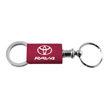 Toyota RAV4 Keychain & Keyring - Burgundy Valet Aluminum Key Fob Key Chain picture