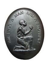 Wedgwood Collectors Society Am I Not A Man And A Brother; Basalt, Anti-Slavery picture