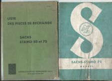N°59 / SACHS-STAMO 75 manual and parts French texts 1958? picture