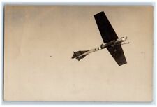 1911 Arthur Lantham Monoplane Antoinette San Francisco CA RPPC Photo Postcard picture