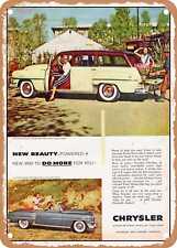 METAL SIGN - 1953 Chrysler New Yorker Town Country and Convertible Coupe picture