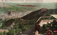Vintage Postcard 1910's Manitou & Gateway Garden Of Gods Crystal Park Colorado picture