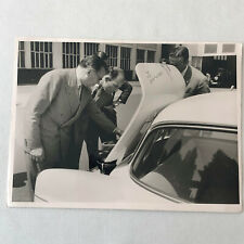 Vintage NSU Prinz 30 Stirling Moss Racing Driver Factory Press Photo Photograph  picture