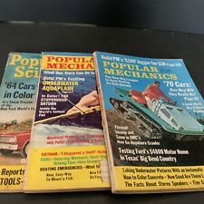 (2)Popular Mechanics Magazines (1) Popular Science 1963,67,69 picture