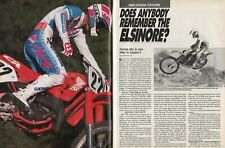 1989 Honda CR125RK - 5-Page Vintage Motorcycle Road Test Article picture