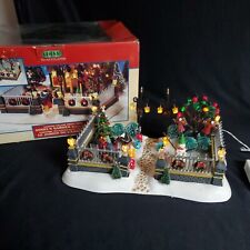 Lemax ANGELS GARDEN Lighted Christmas Village Front Yard RARE Working 7