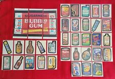 1973 VINTAGE WACKY PACKAGES 2ND SERIES WHITE BACK SINGLES  @@ PICK ONE @@ picture