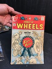 June 1969 WORLD OF WHEELS #32 comic Book First Prize Motorcycle racing picture
