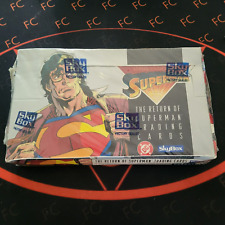 1993 SKYBOX THE RETURN OF SUPERMAN FACTORY SEALED BOX TRADING CARDS picture