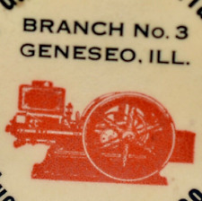 1969 Early Day Gas Engine Tractor Association Branch No 3 Geneseo Illinois Pin picture