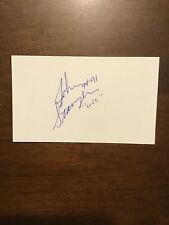 JOHN STAMPER - USC FOOTBALL - AUTHENTIC AUTOGRAPH SIGNED - A9634 picture