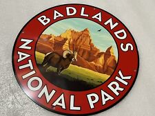 Badlands National Park Heavy Metal Vintage Style Steel Sign picture