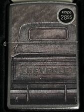 ZIPPO 2019 CHEVROLET BED OF TRUCL STREET CHROME LIGHTER SEALED IN BOX B175 picture